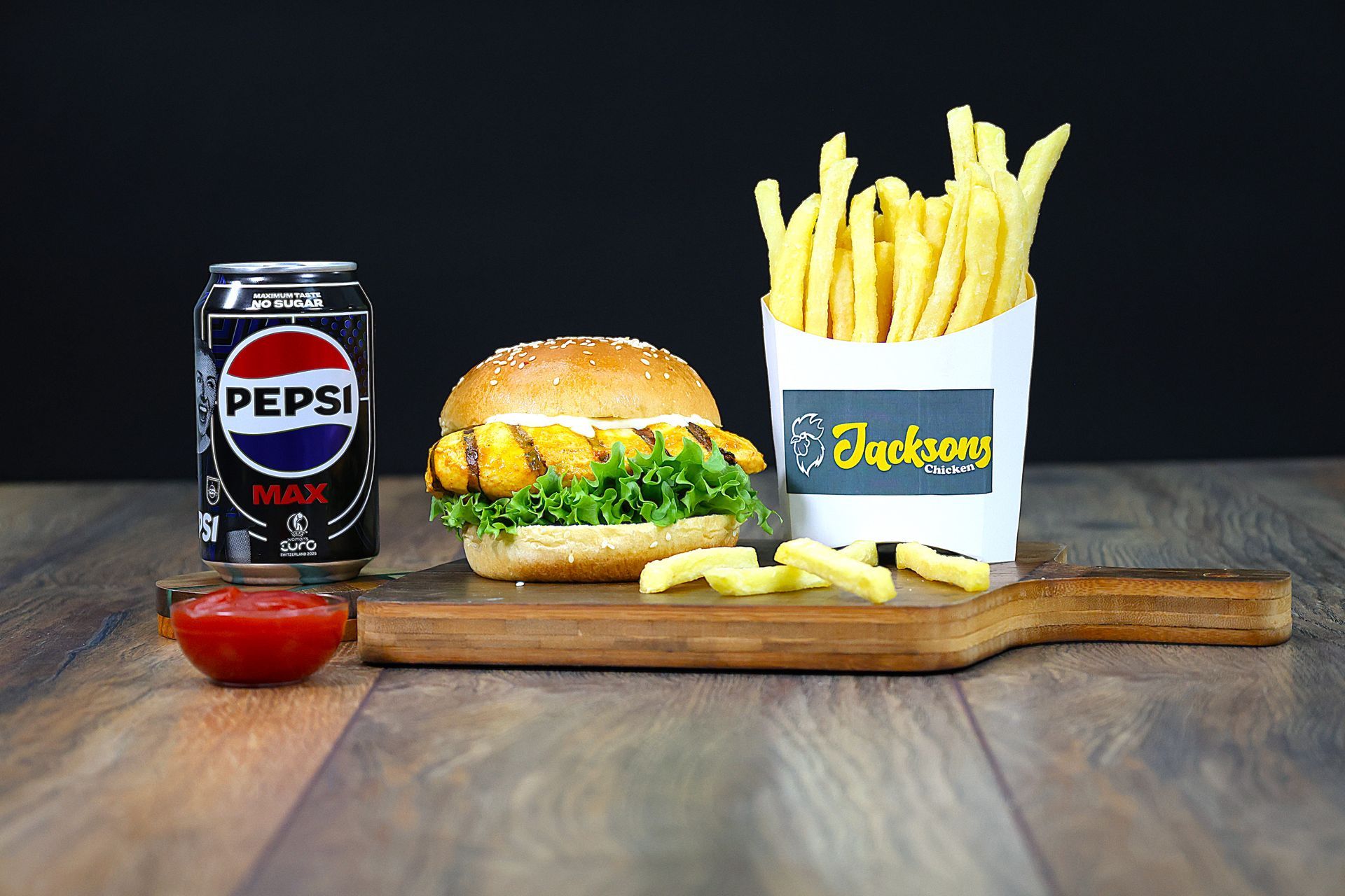 Peri Peri Burger Meal