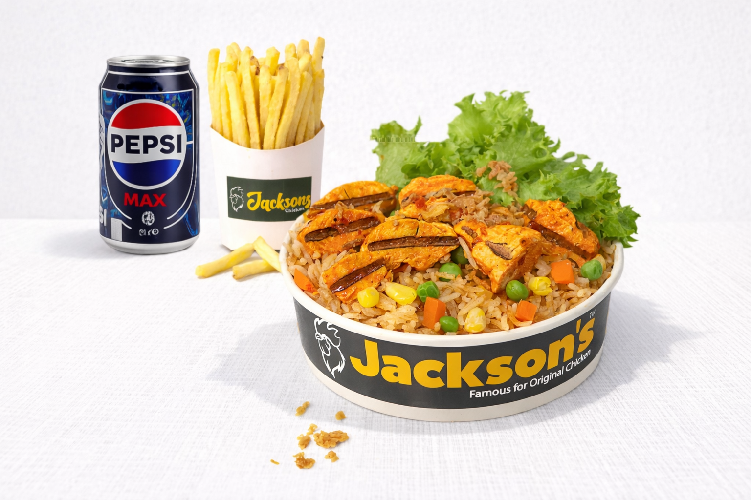 PERI CHICKEN RICE MEAL