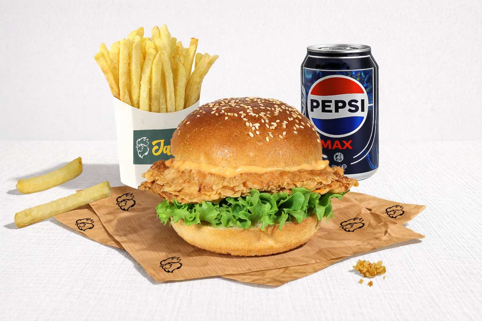 SPICY FILLET BURGER MEAL️