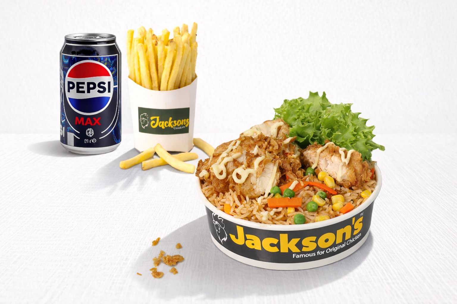 CRISPY CHICKEN RICE MEAL 