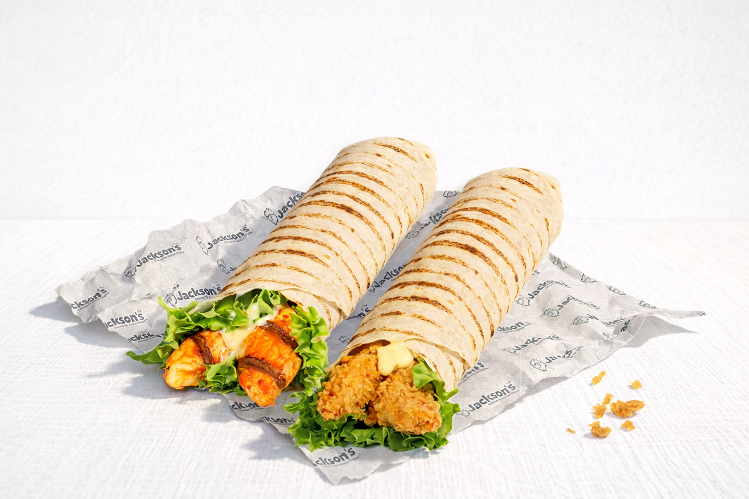 TWO WRAPS CLASSIC OR GRILLED 