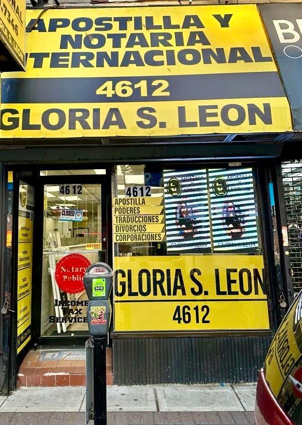 Yellow and black storefront: