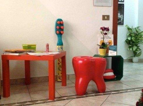 area bimbi dello studio dentistico
