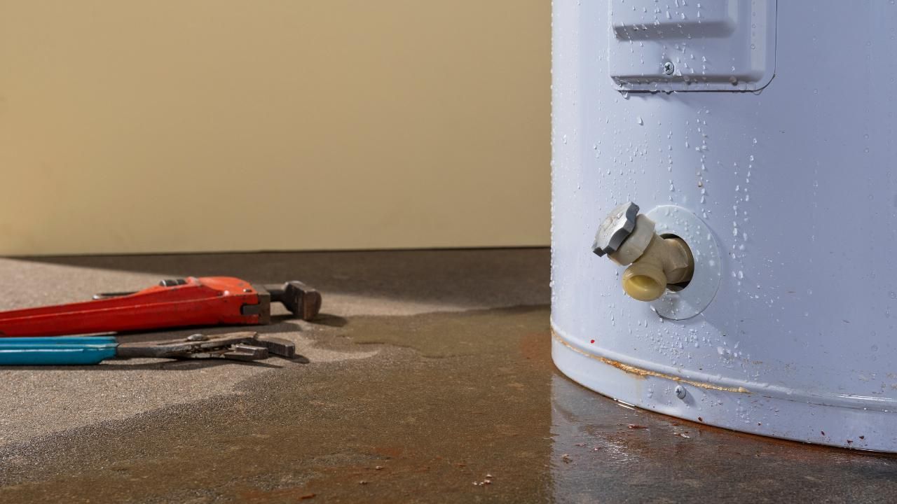 leaking water heater