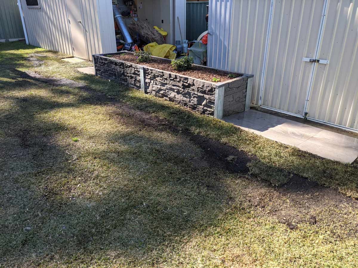 Concrete Planter Box — Landscaper in Arrawarra Headland, NSW