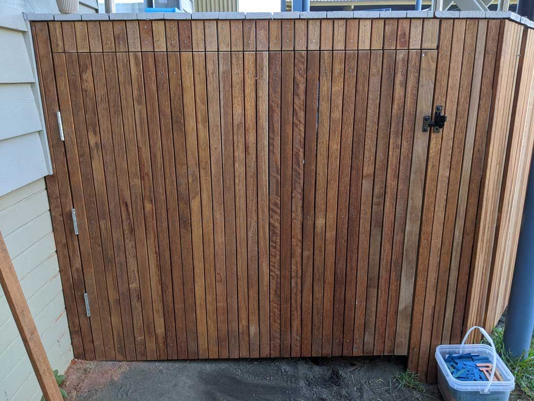 Slat Gate — Landscaper in Arrawarra Headland, NSW