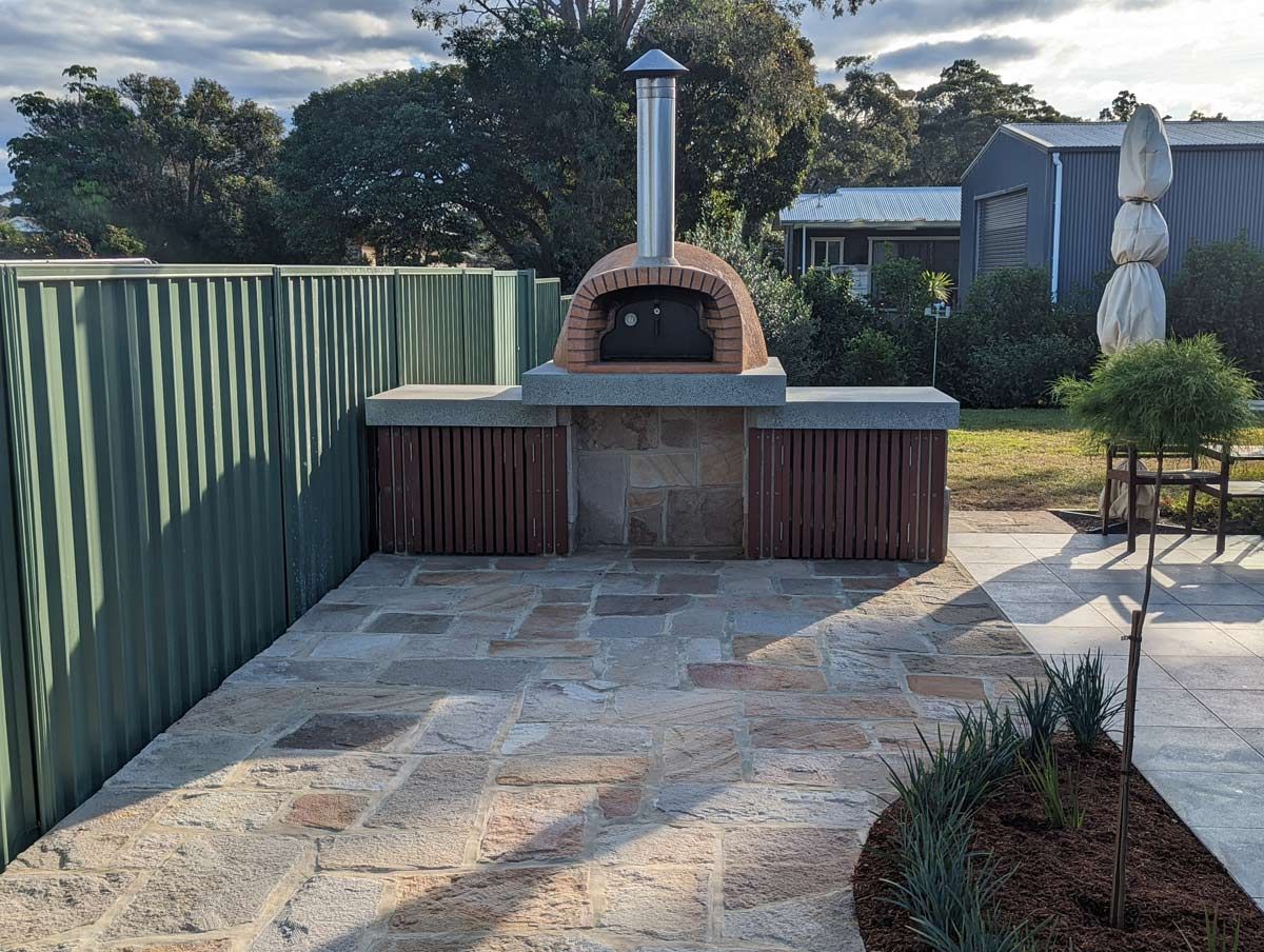 Wood Fire Oven — Landscaper in Arrawarra Headland, NSW