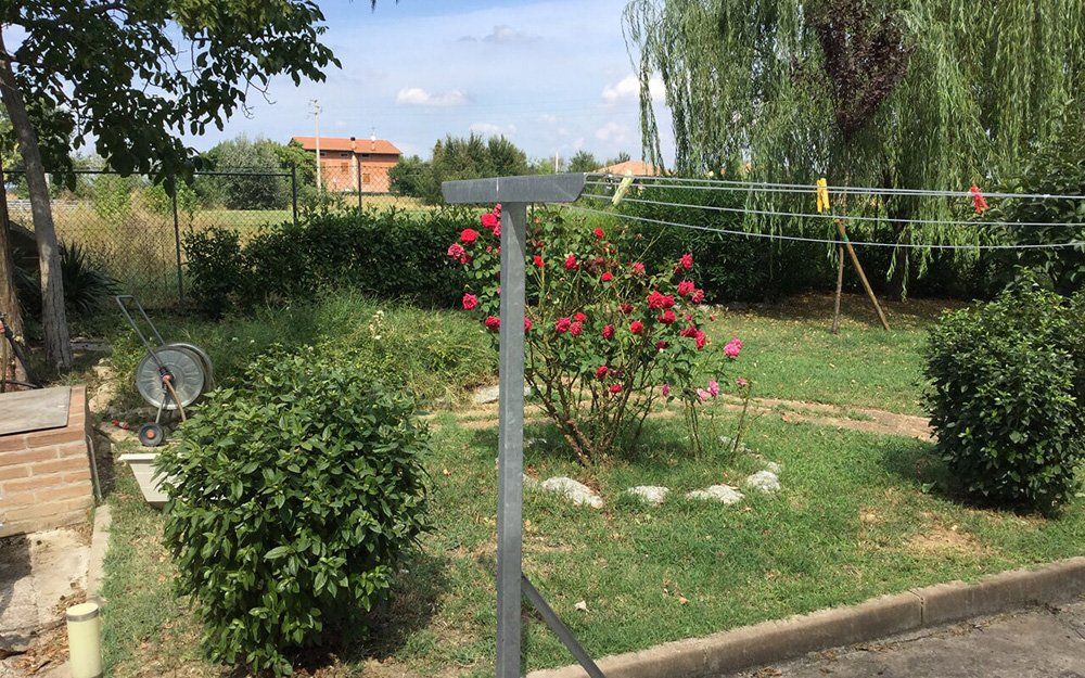 struttura nel verde