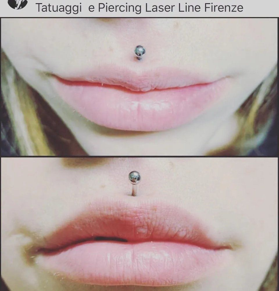 Piercing al labbro