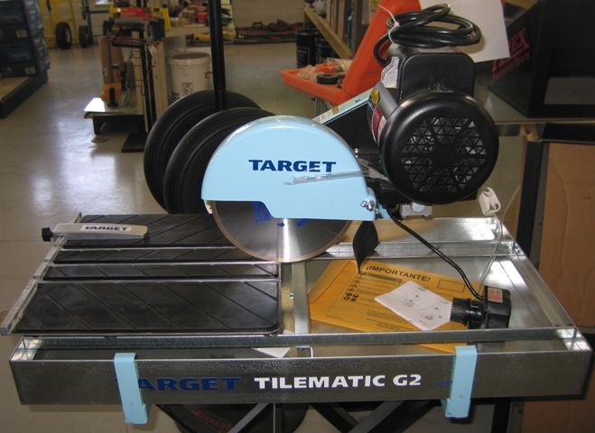A target tilematic g2 is sitting on a table