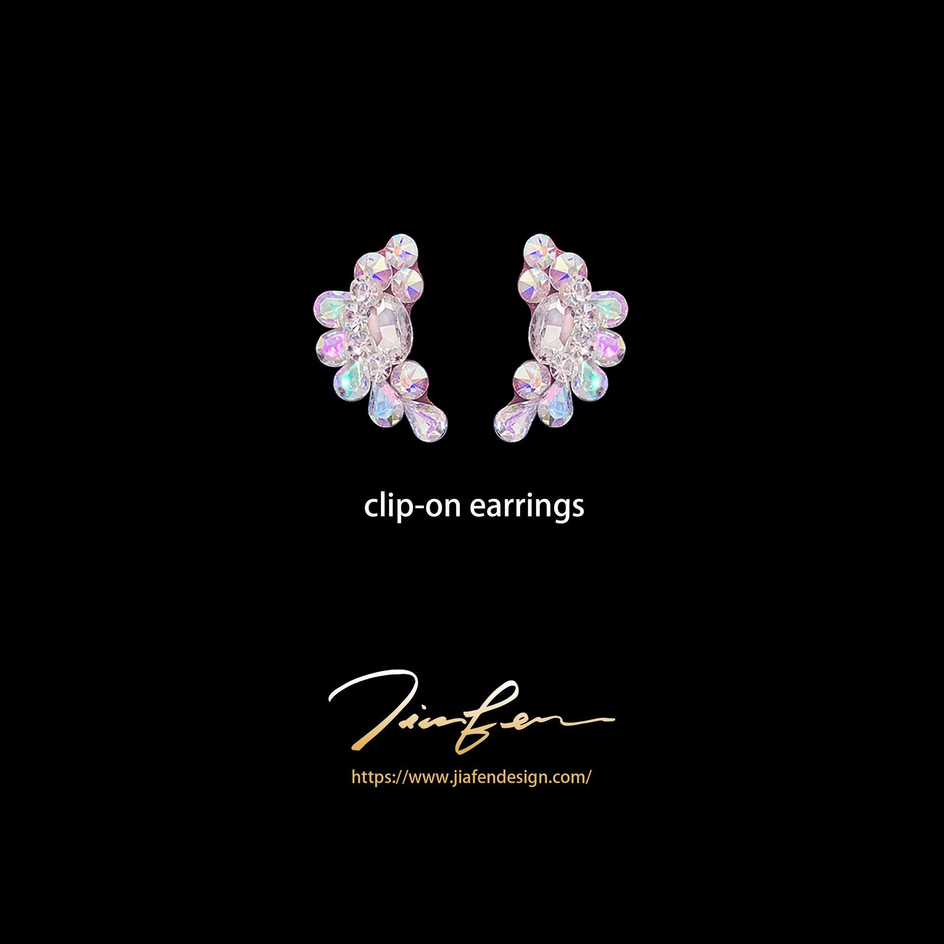 施華洛世奇水鑽耳環E25012-ABWT