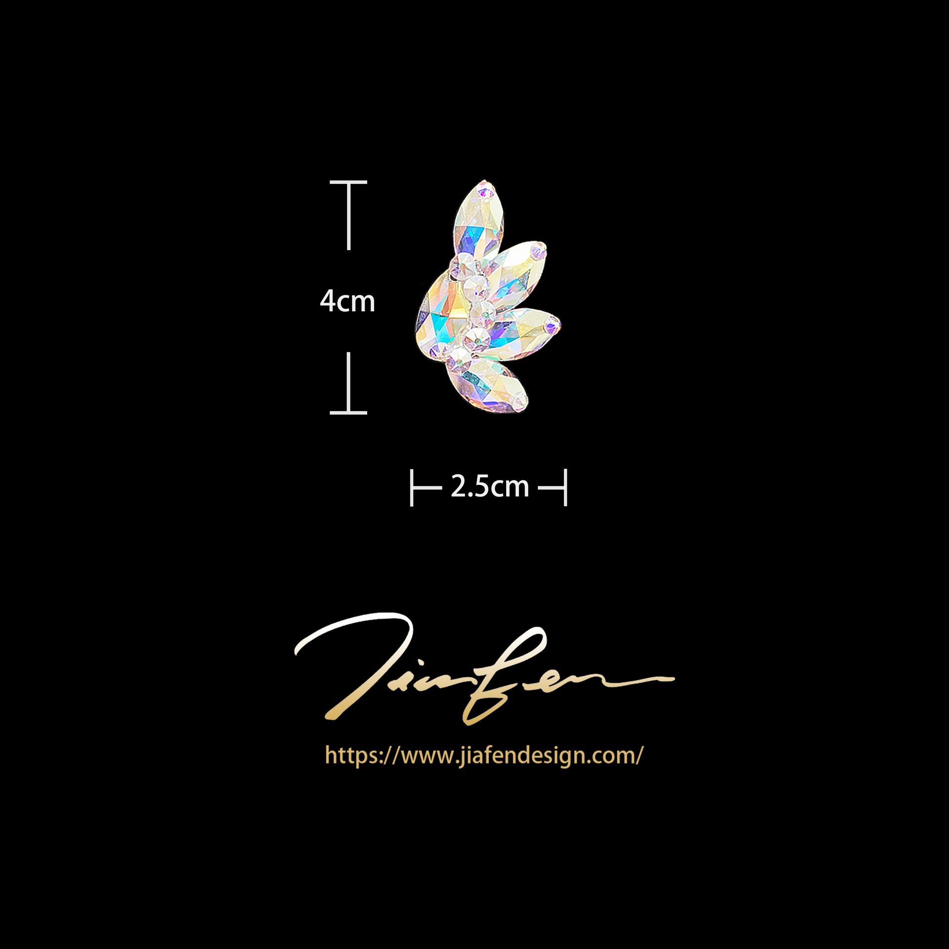 施華洛世奇水鑽耳環E25013-AB