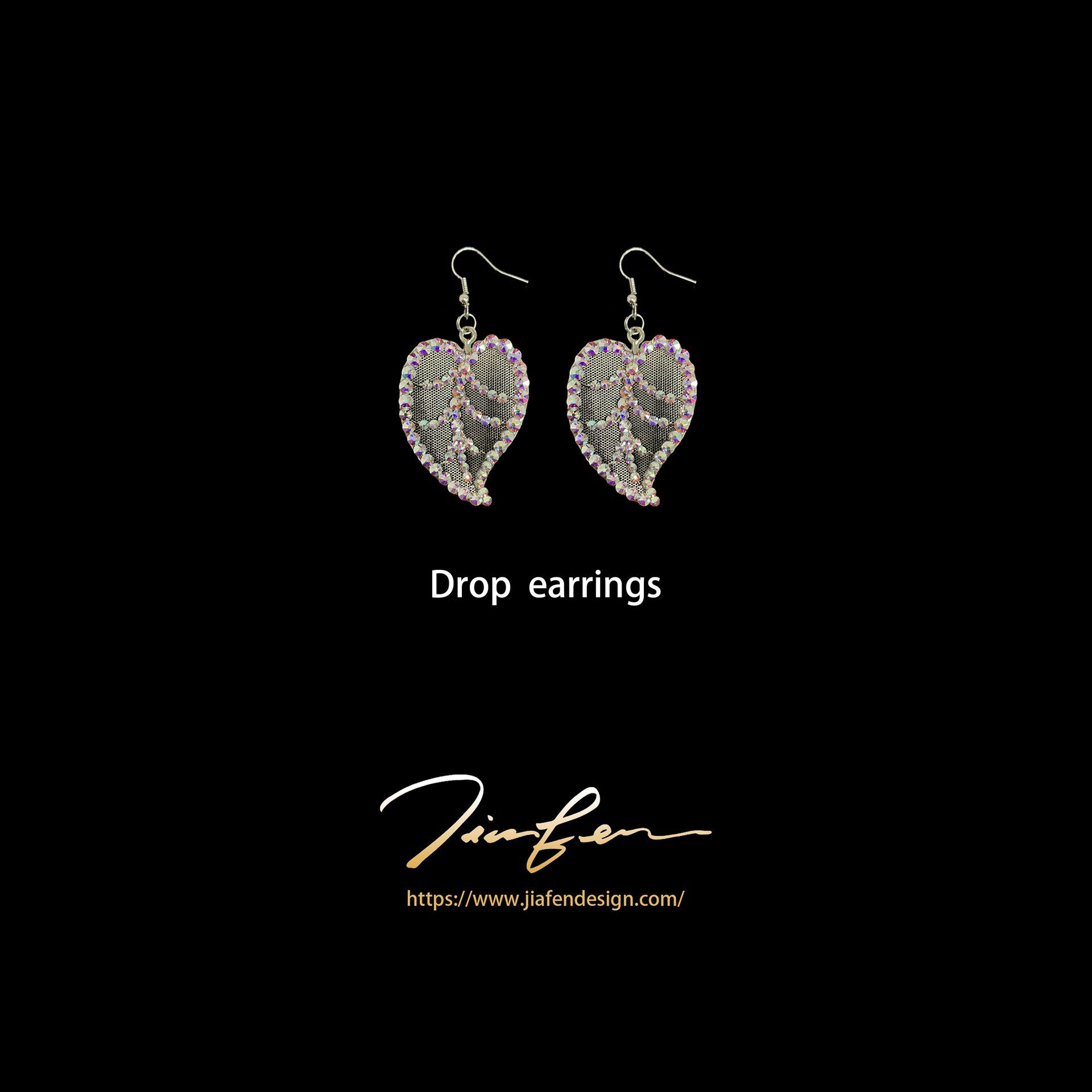 施華洛世奇水鑽耳環E25016-AB