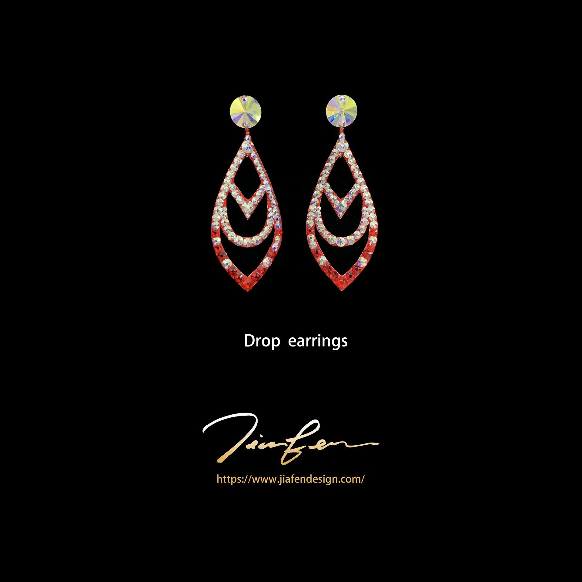 施華洛世奇水鑽耳環E25021-ABRD