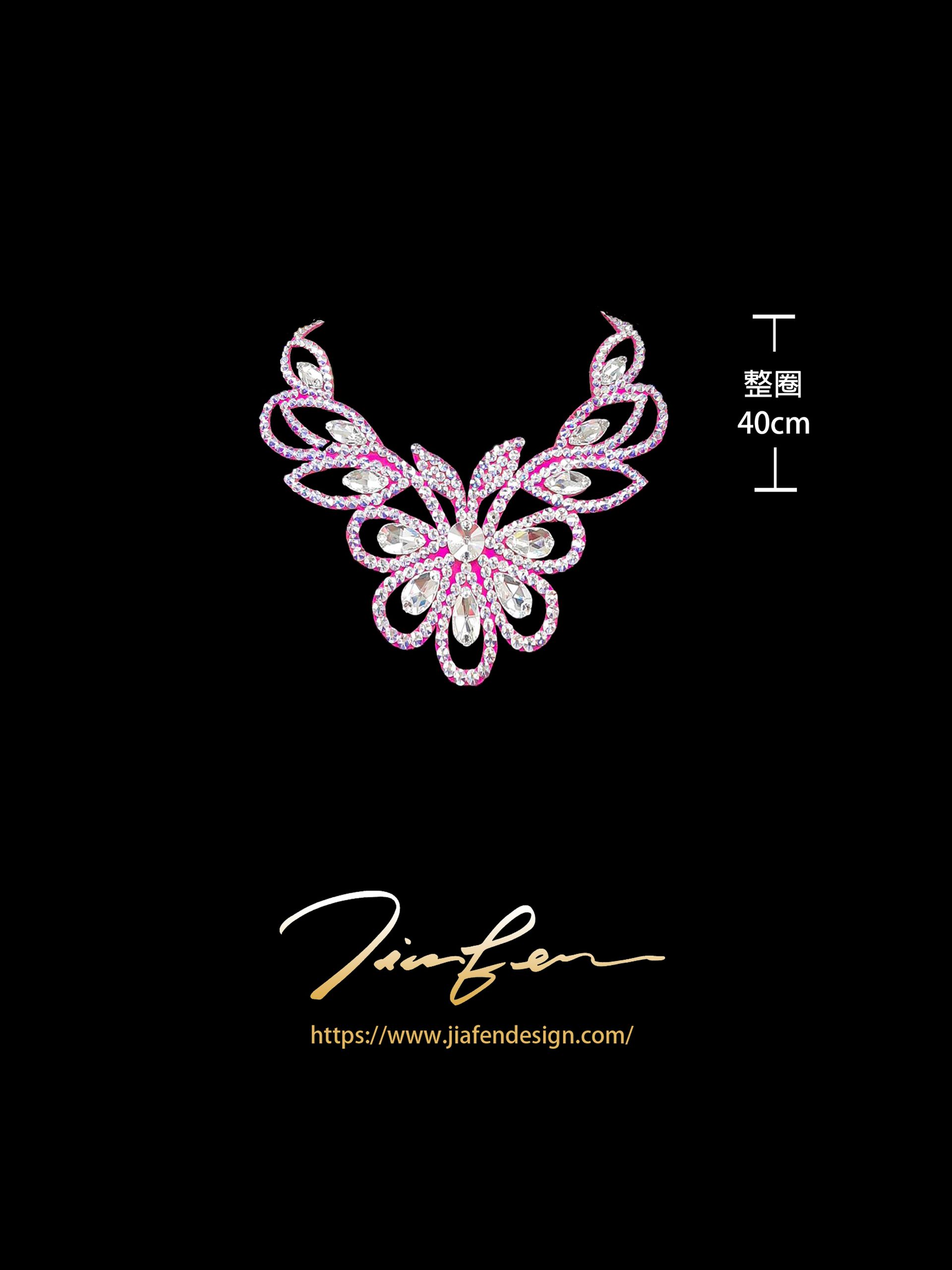 施華洛世奇水鑽項鍊N25012-AB