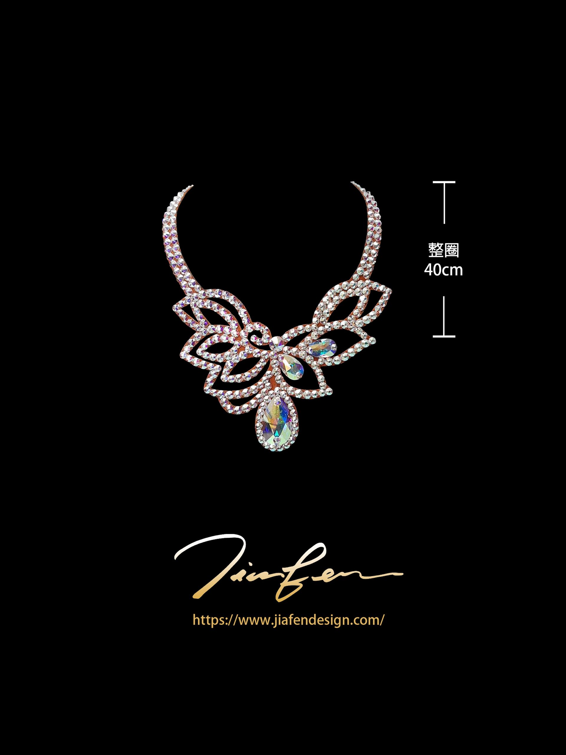 施華洛世奇水鑽項鍊N25002-AB