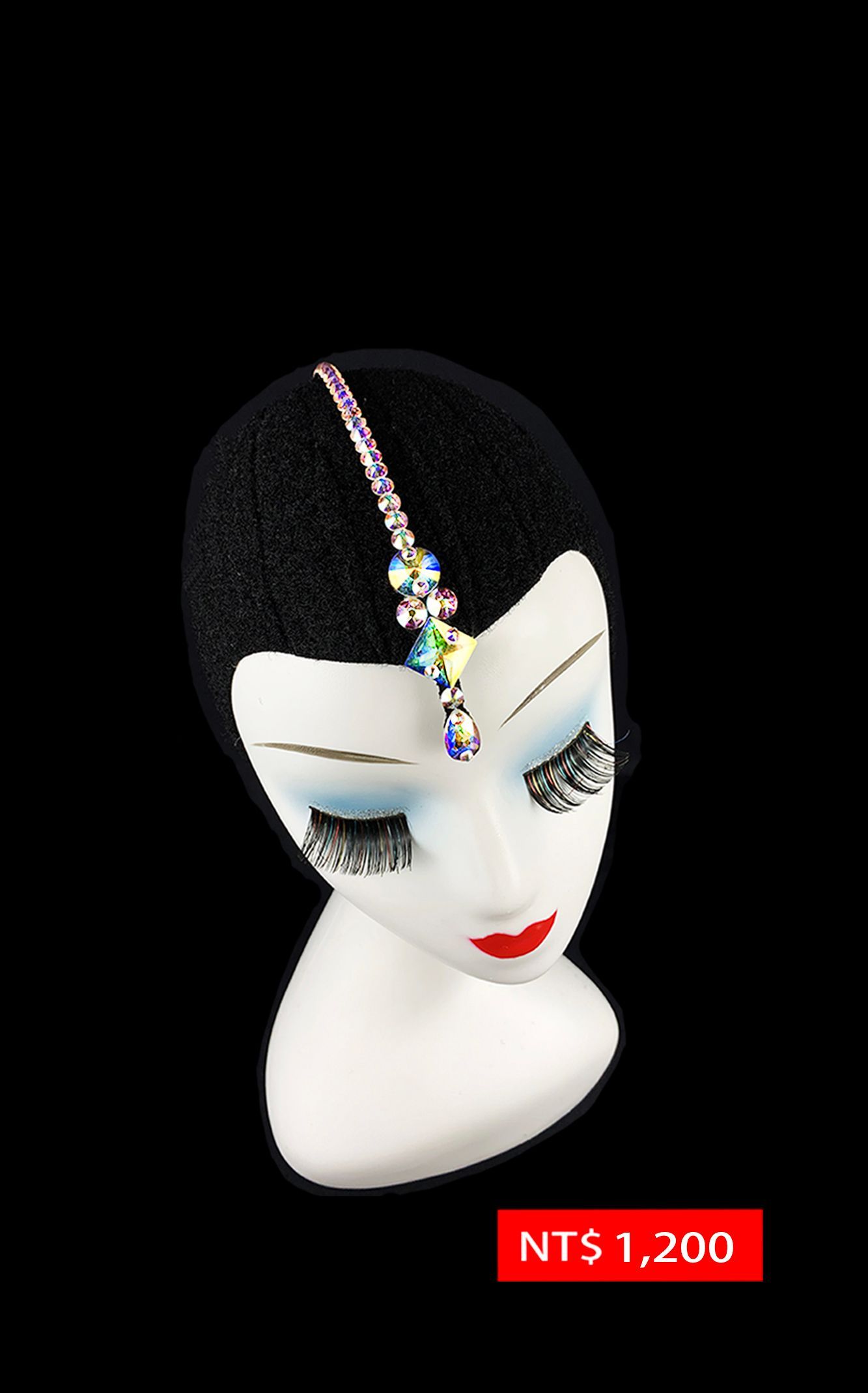 施華洛世奇水鑽頭飾H25022-ABWT