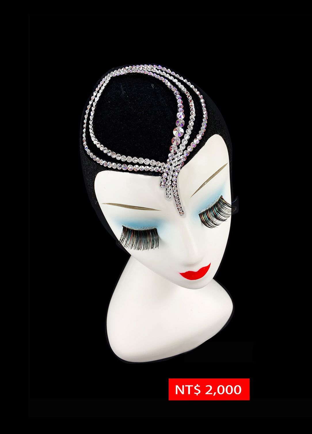 施華洛世奇水鑽頭飾H25035-ABWT