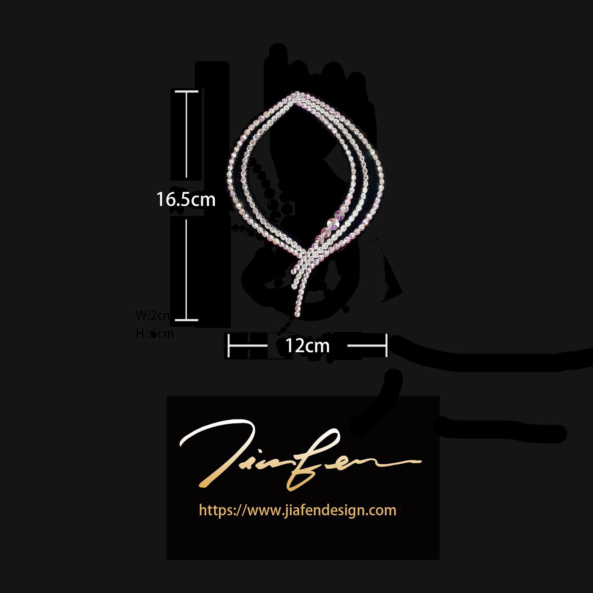 施華洛世奇水鑽頭飾H25035-ABWT