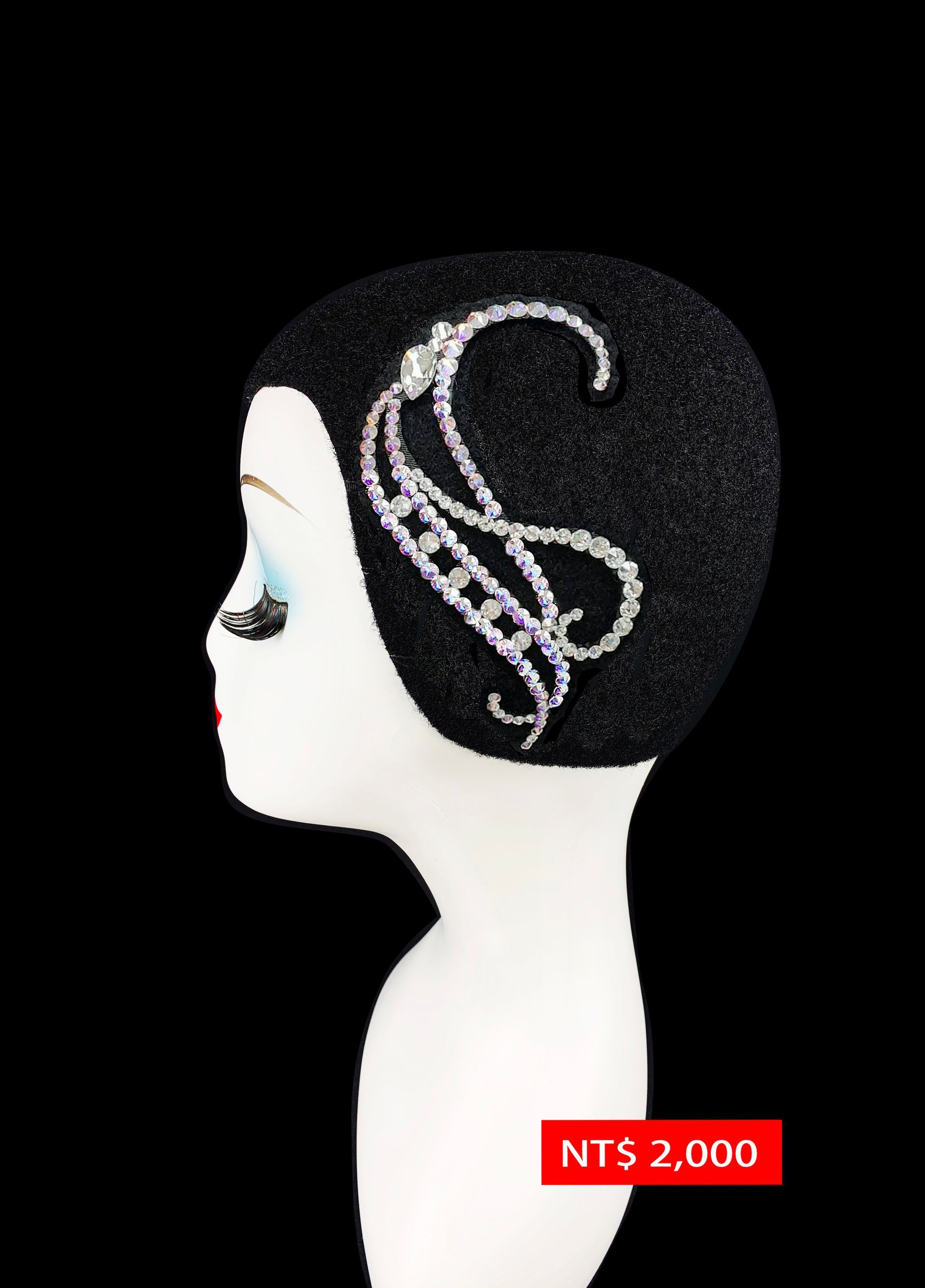 施華洛世奇水鑽頭飾H25036-ABWT