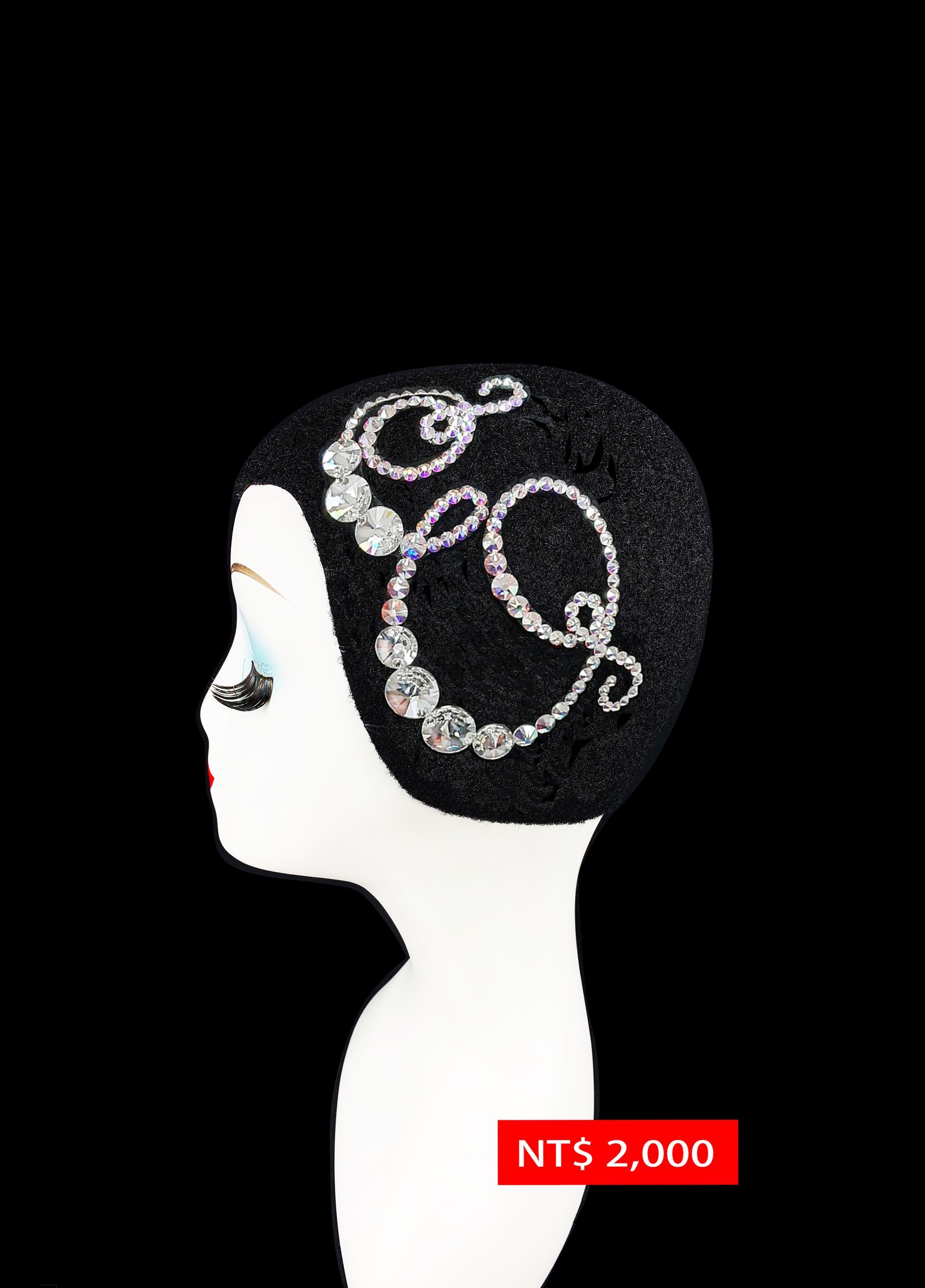 施華洛世奇水鑽頭飾H25038-ABWT