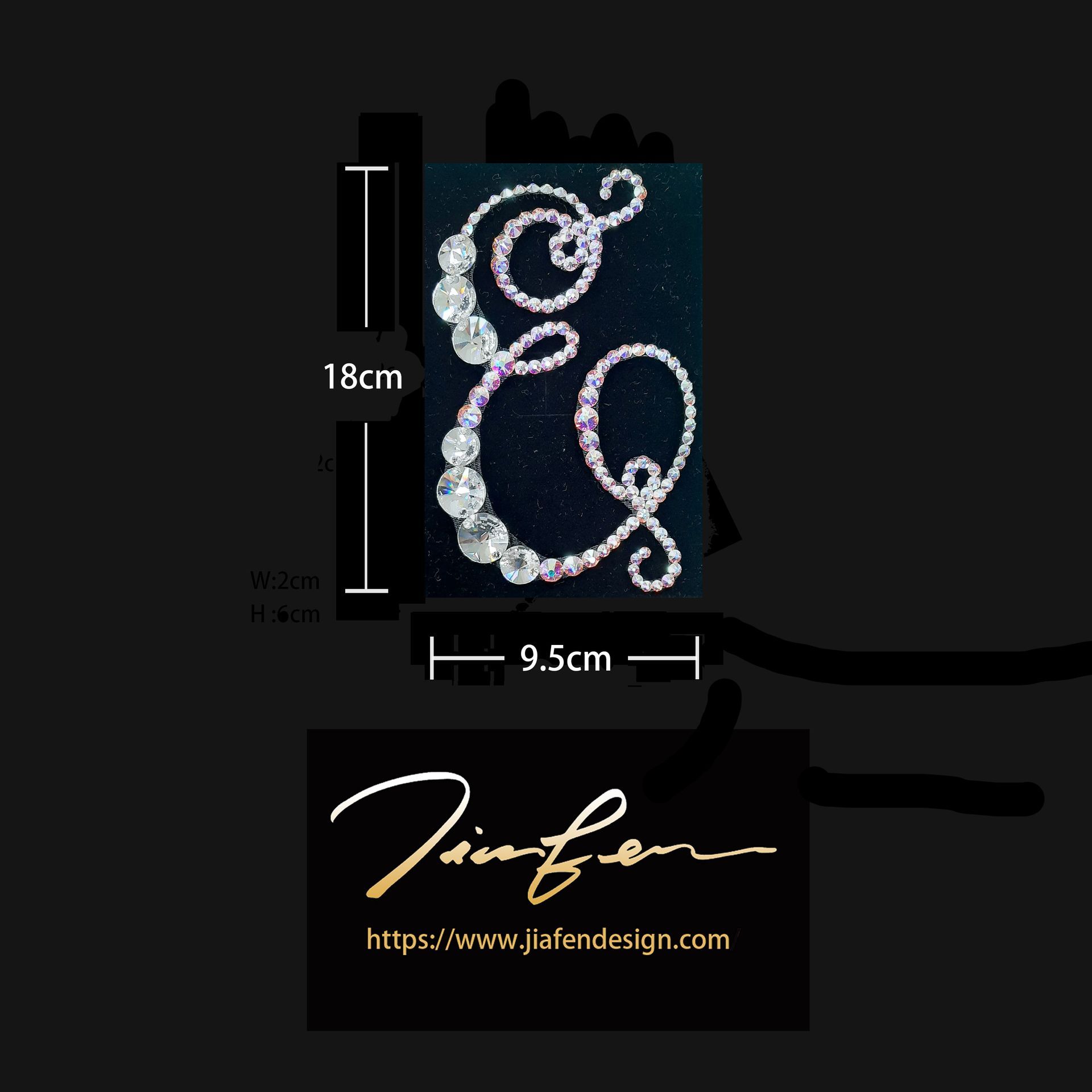 施華洛世奇水鑽頭飾H25038-ABWT