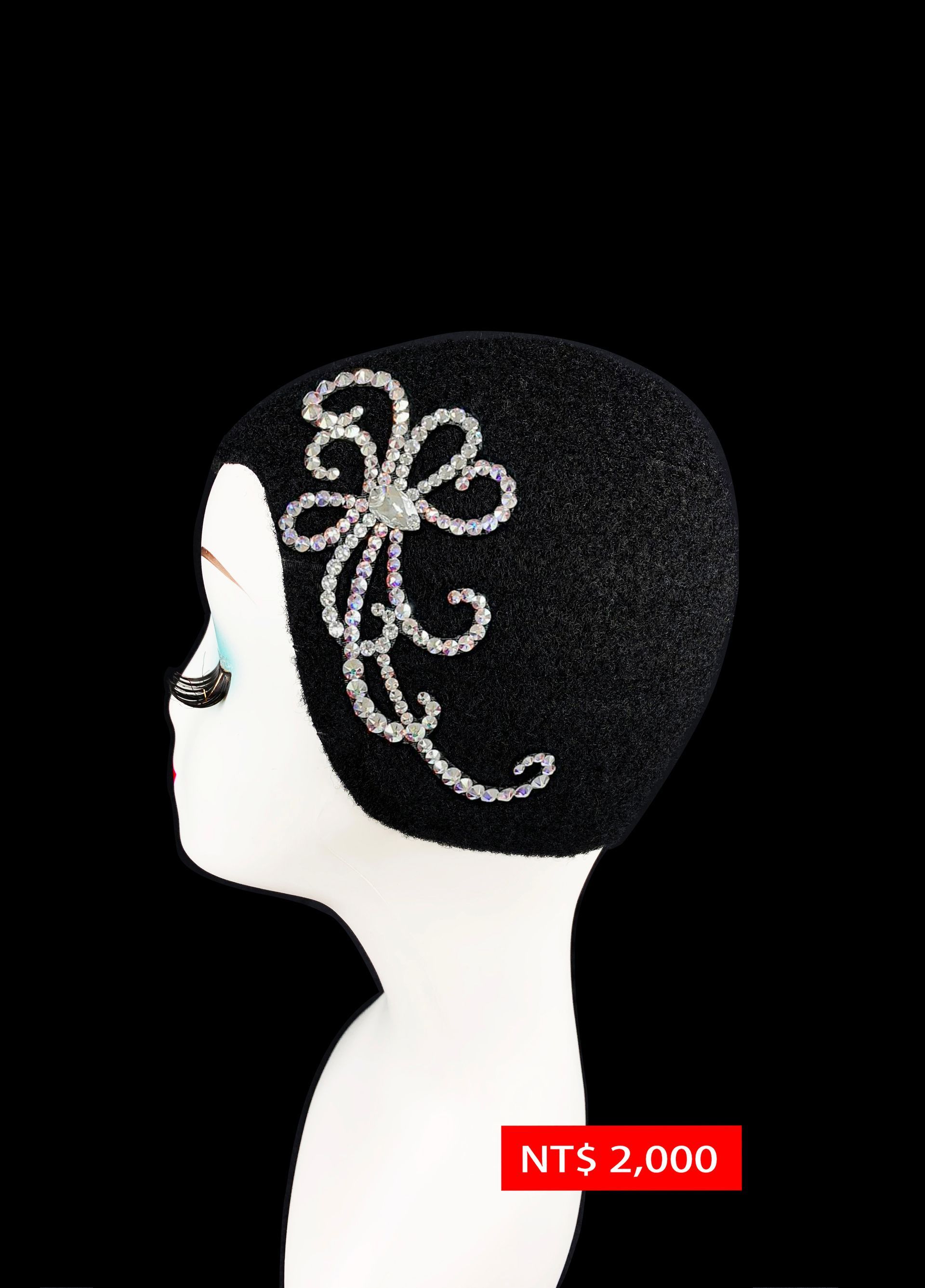 施華洛世奇水鑽頭飾H25010-ABWT