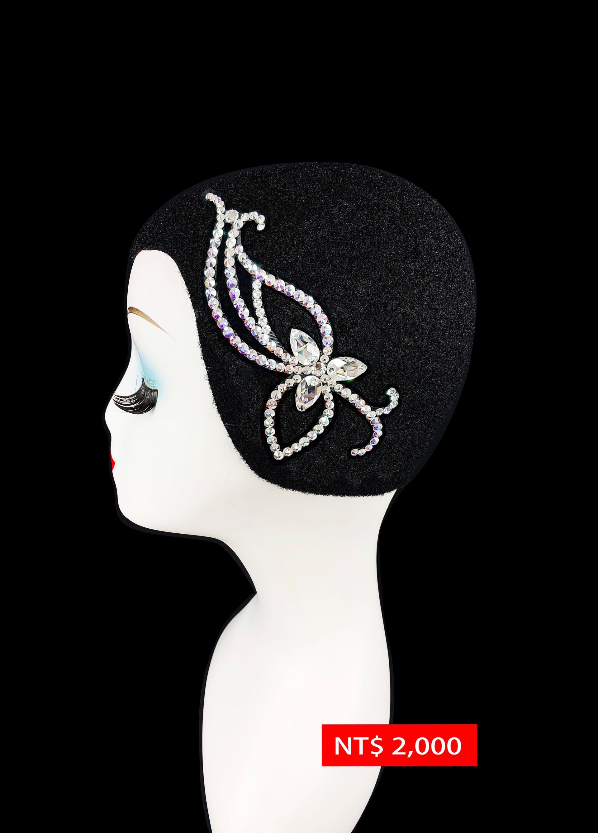 施華洛世奇水鑽頭飾H25013-ABWT