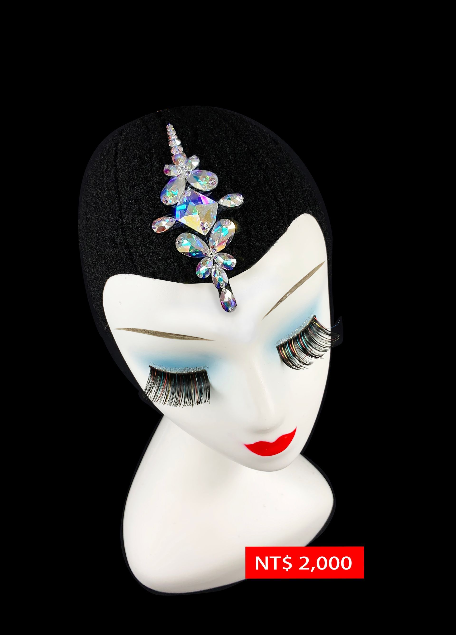 施華洛世奇水鑽頭飾H25015-ABWT