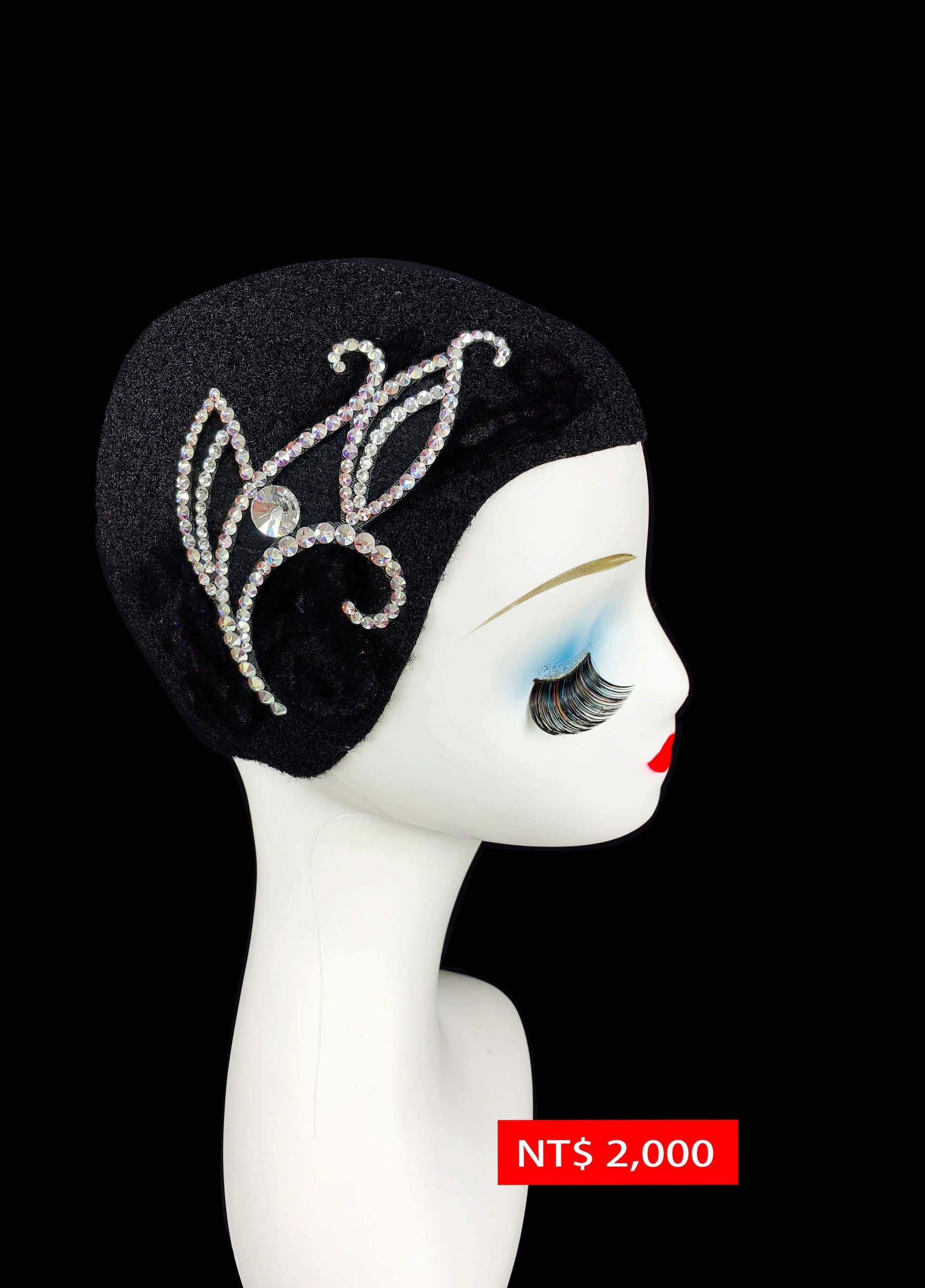 施華洛世奇水鑽頭飾H25004-ABWT