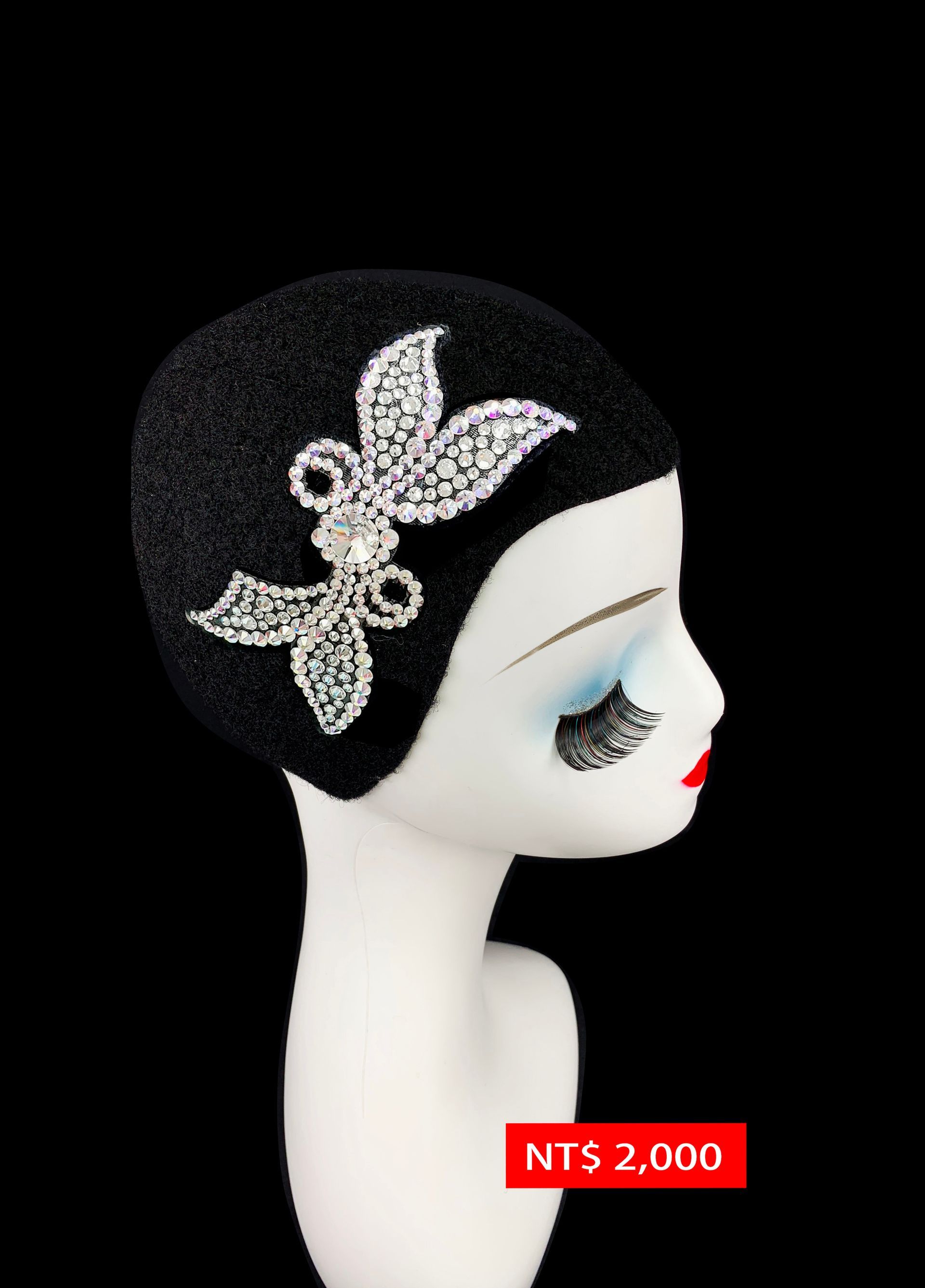 施華洛世奇水鑽頭飾H25005-ABWT