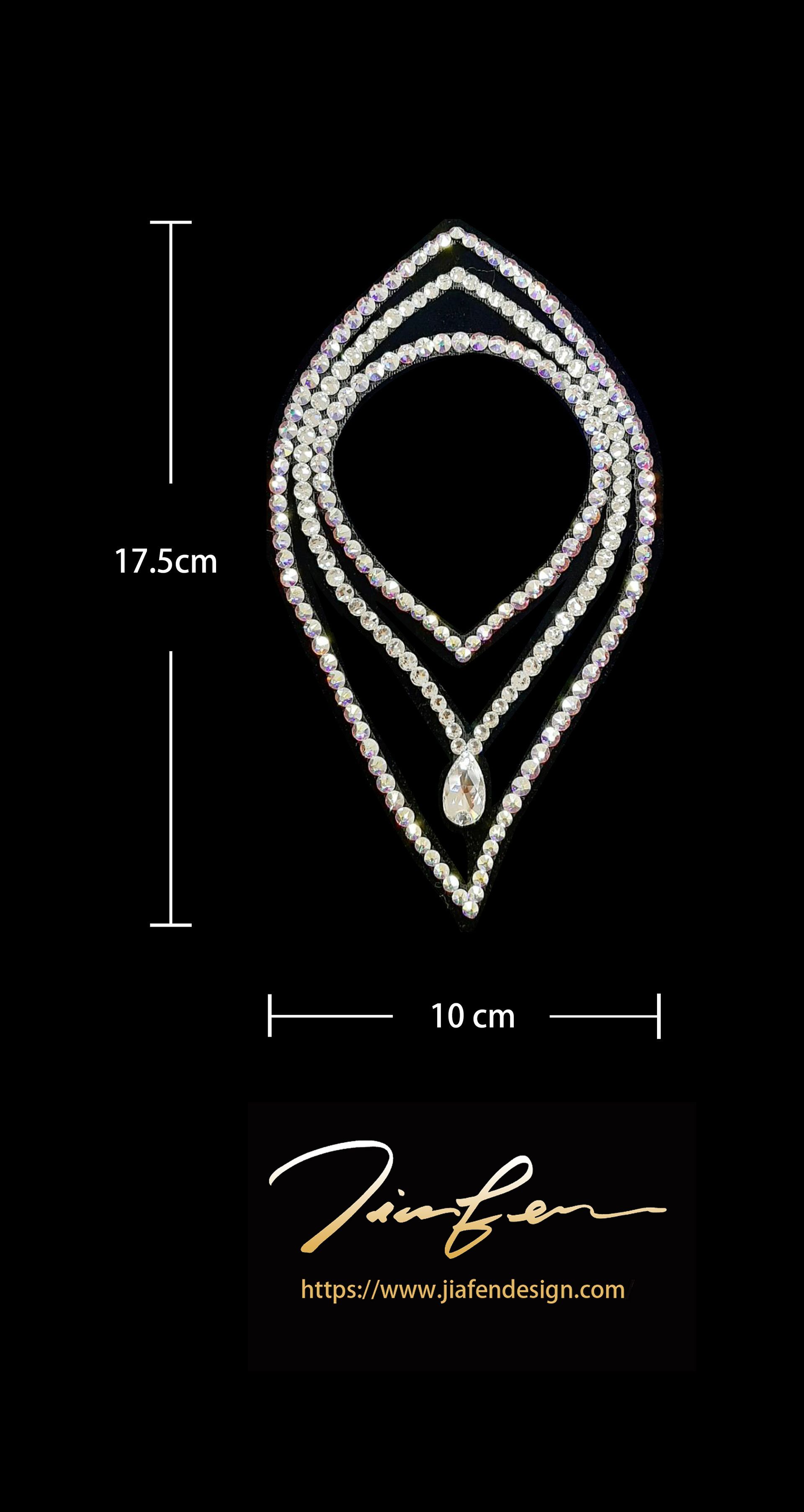 施華洛世奇水鑽頭飾H25006-ABWT