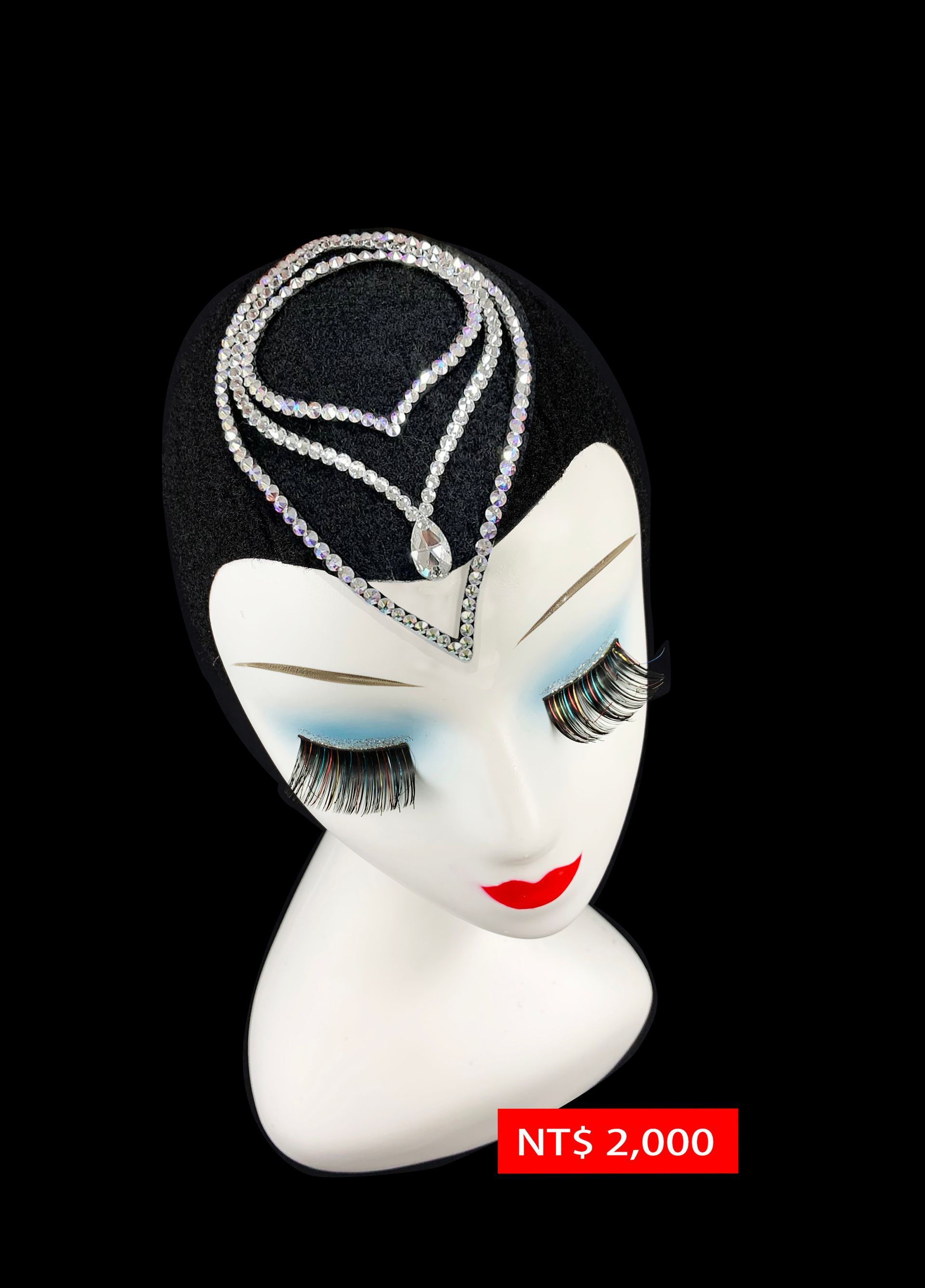 施華洛世奇水鑽頭飾H25006-ABWT