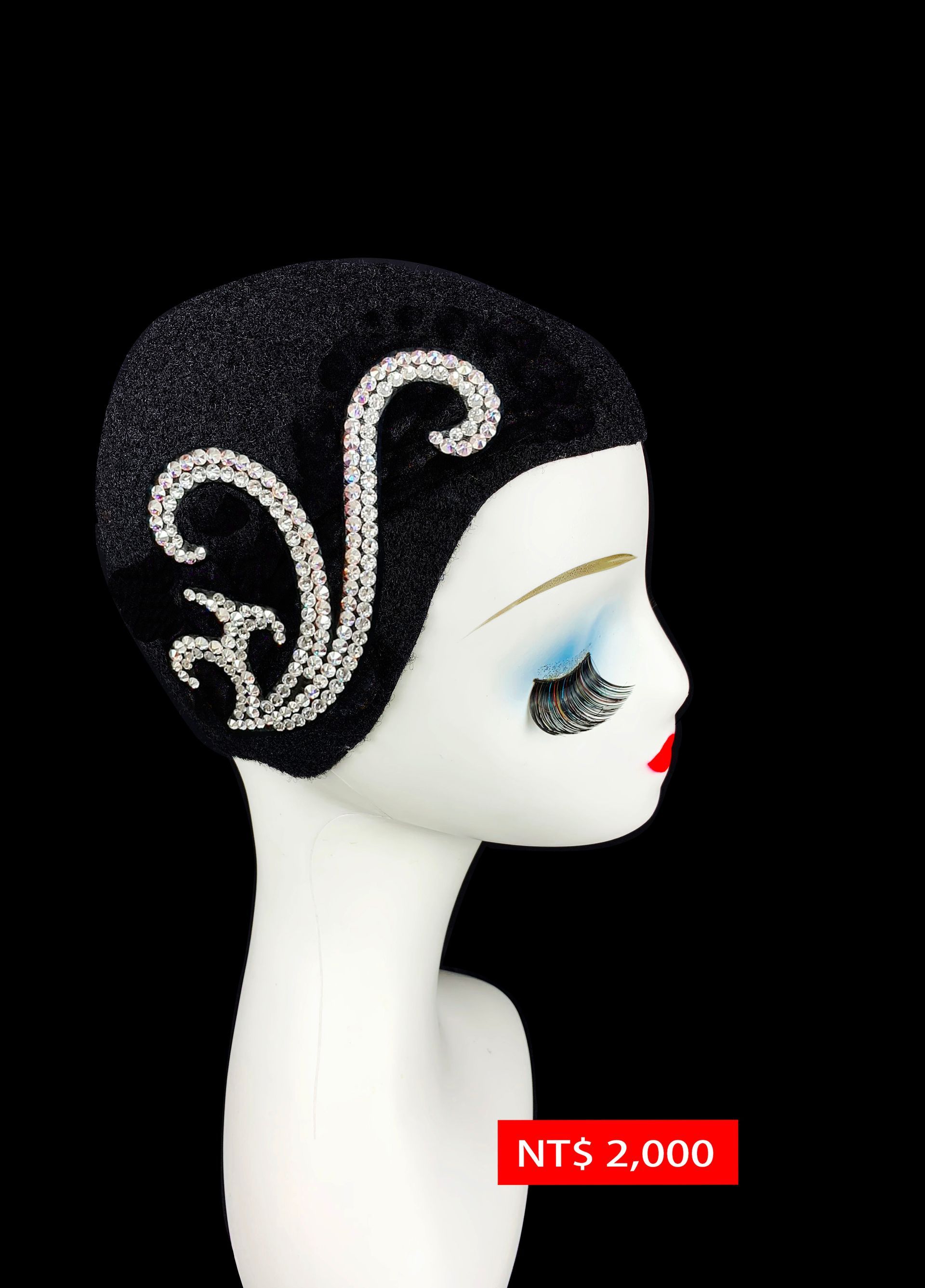 施華洛世奇水鑽頭飾H25008-ABWT