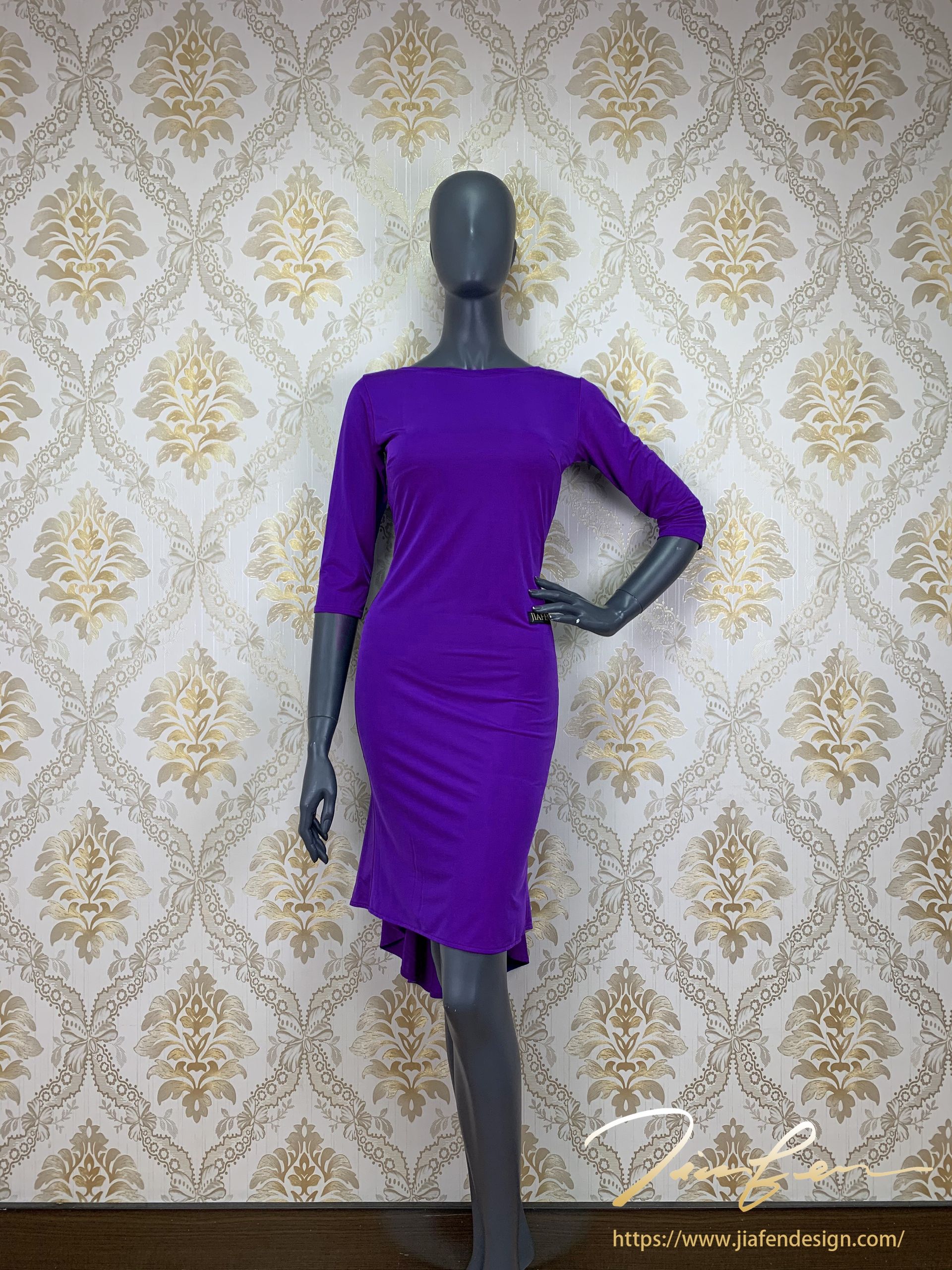 《BY TERRY佳衯自創》後綁帶露背連衣裙-2