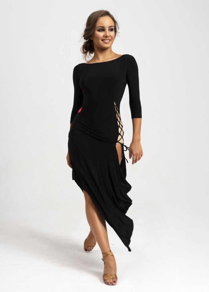 《PRIMABELLLA》側綁繩不規則下擺練習服