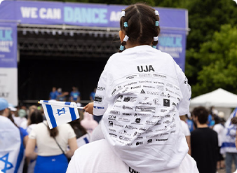 Walk participants enjoying the festival