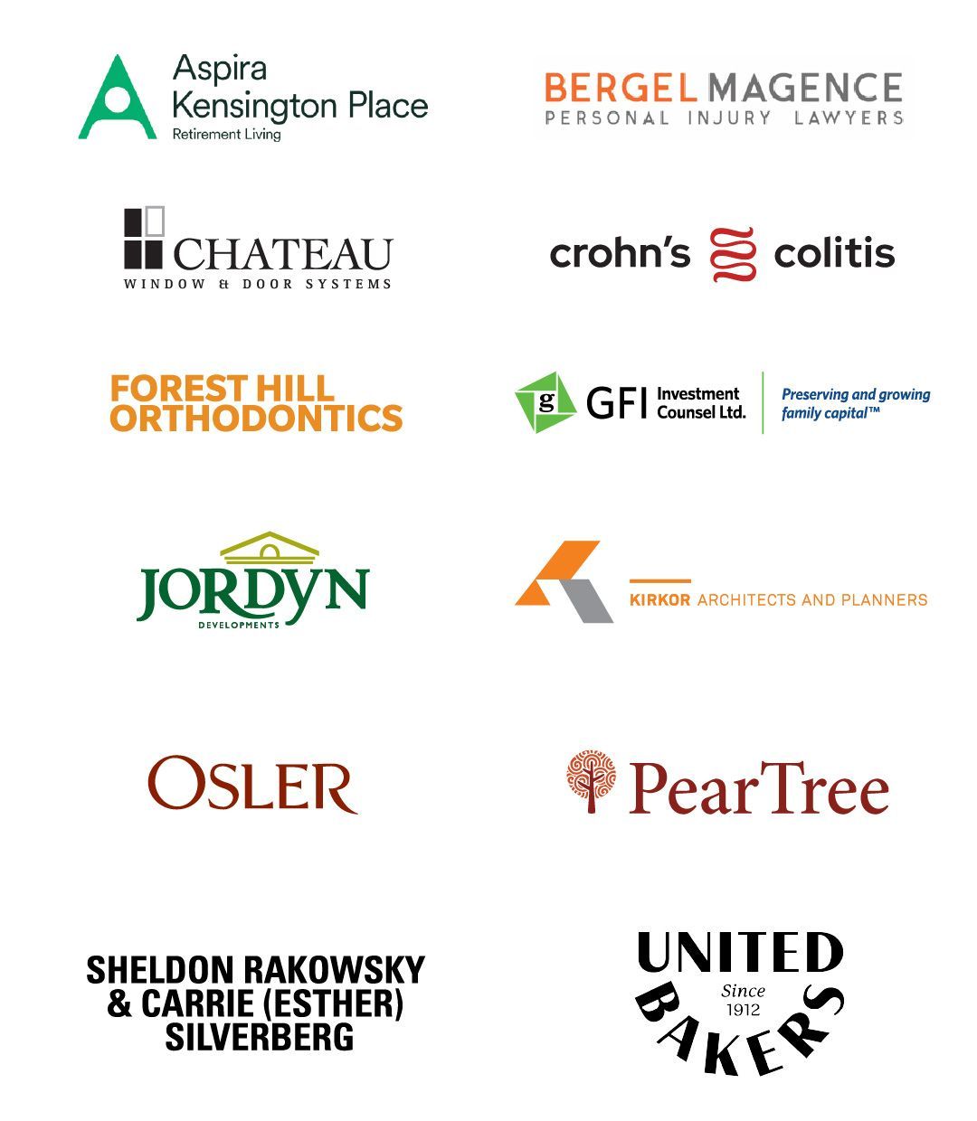 Mitzvah Sponsors