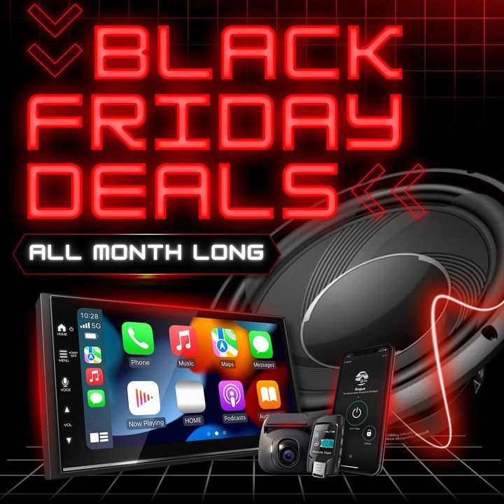 Black Friday Sales All through November!