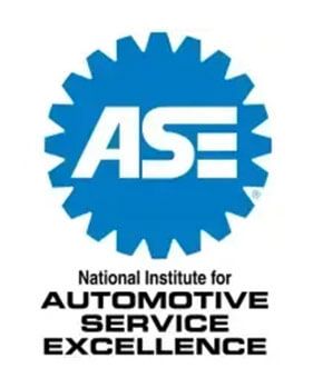 ASE Certified emblem representing Musser Automotive's qualified mechanics in Bowling Green, KY, ensuring trusted and professional auto repair services.