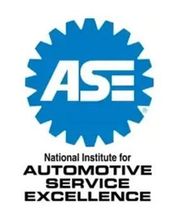 ASE Certified emblem representing Musser Automotive's qualified mechanics in Bowling Green, KY, ensuring trusted and professional auto repair services.