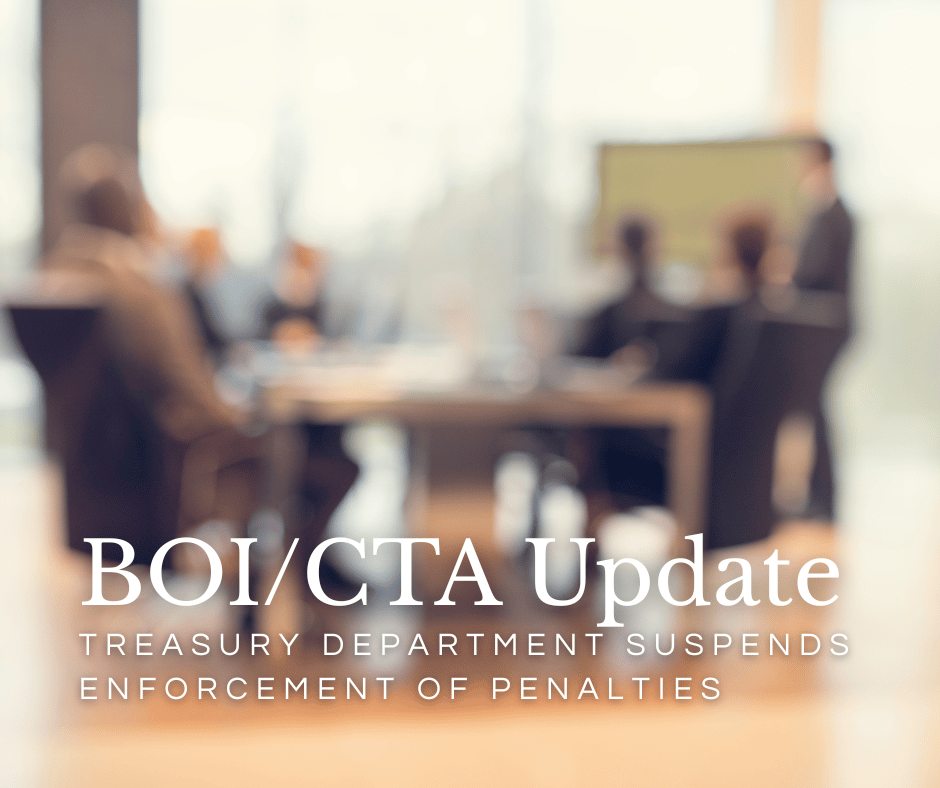 Corporate Transparency Act Update 2025