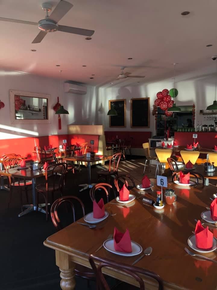 A Restaurant With Tables and Chairs ā Kowin Restaurant in Taree, NSW
