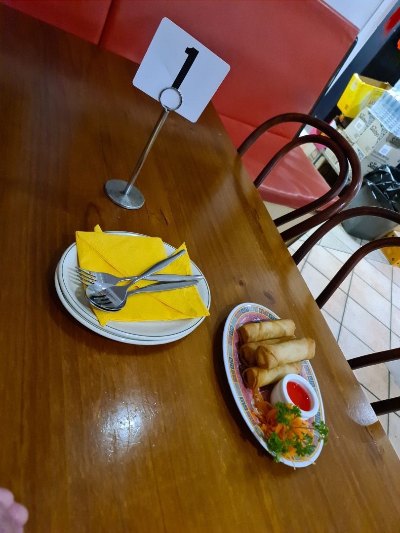 A Table With a Plate of Food — Kowin Restaurant in Harrington, NSW