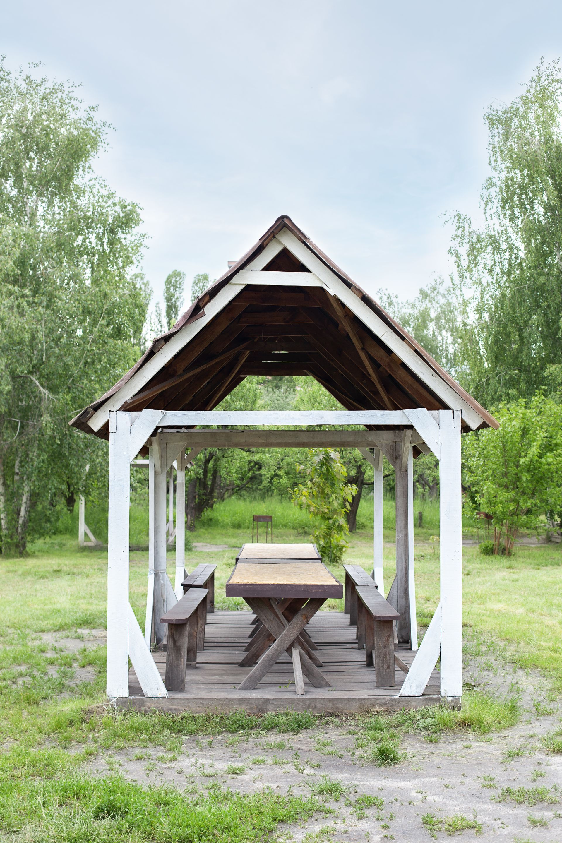 Outdoor Wooden Gazebo
