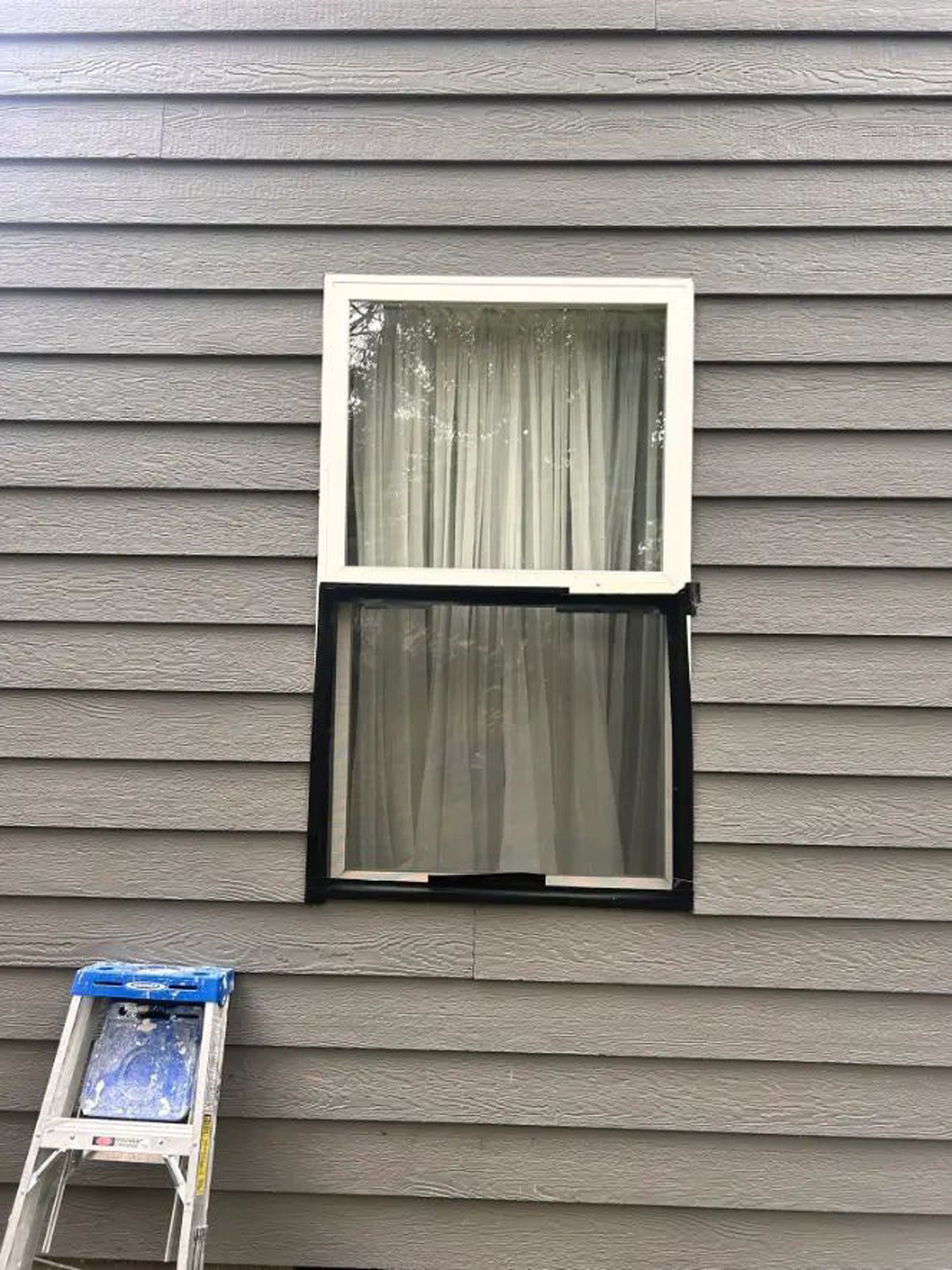 Newly installed window