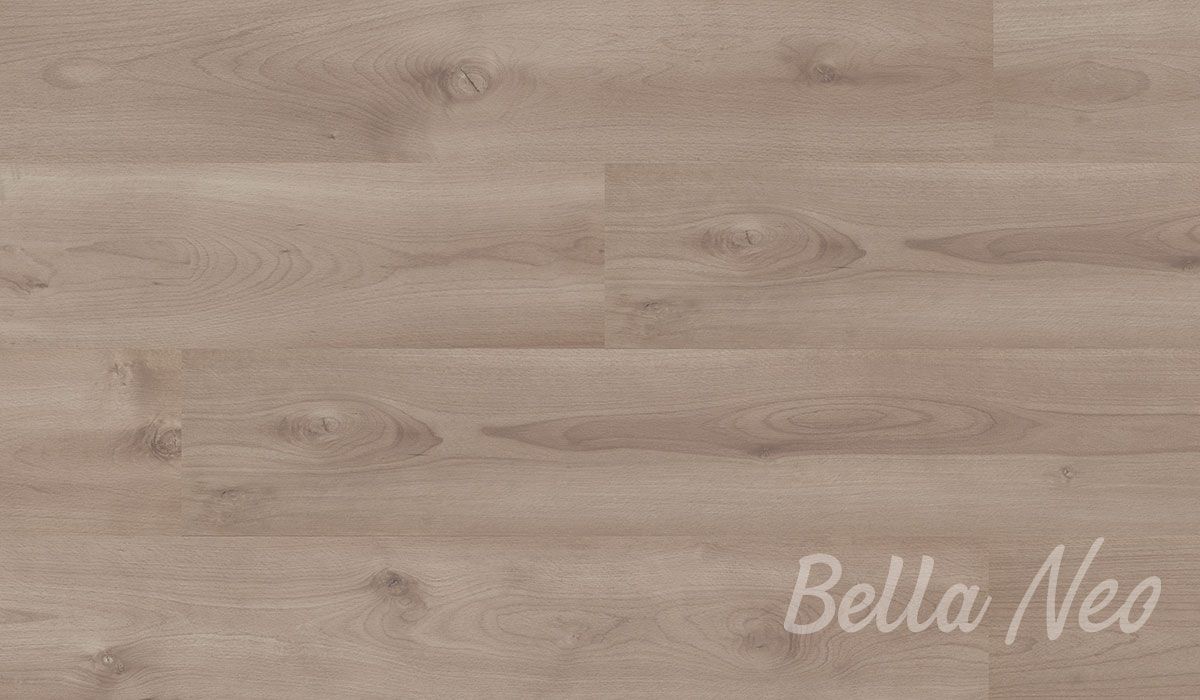 A close up of a wooden floor with the word bella neo written on it.