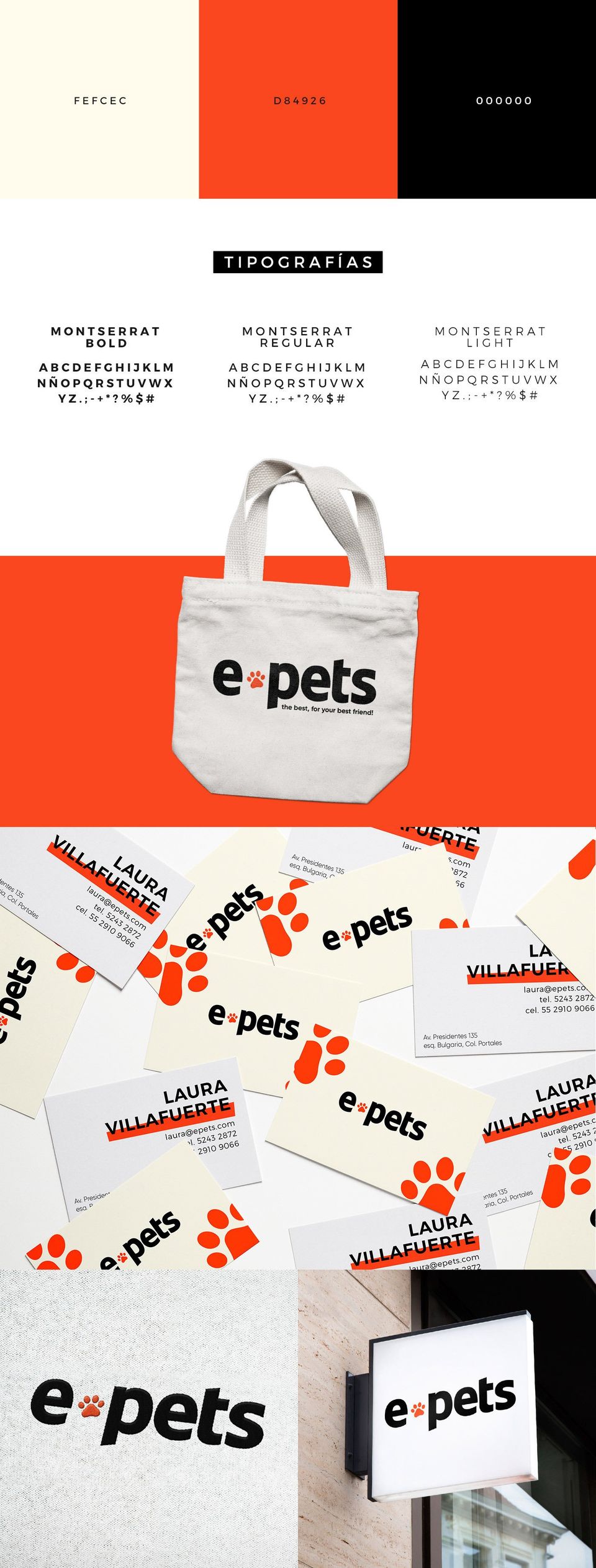 Branding para tienda de mascotas