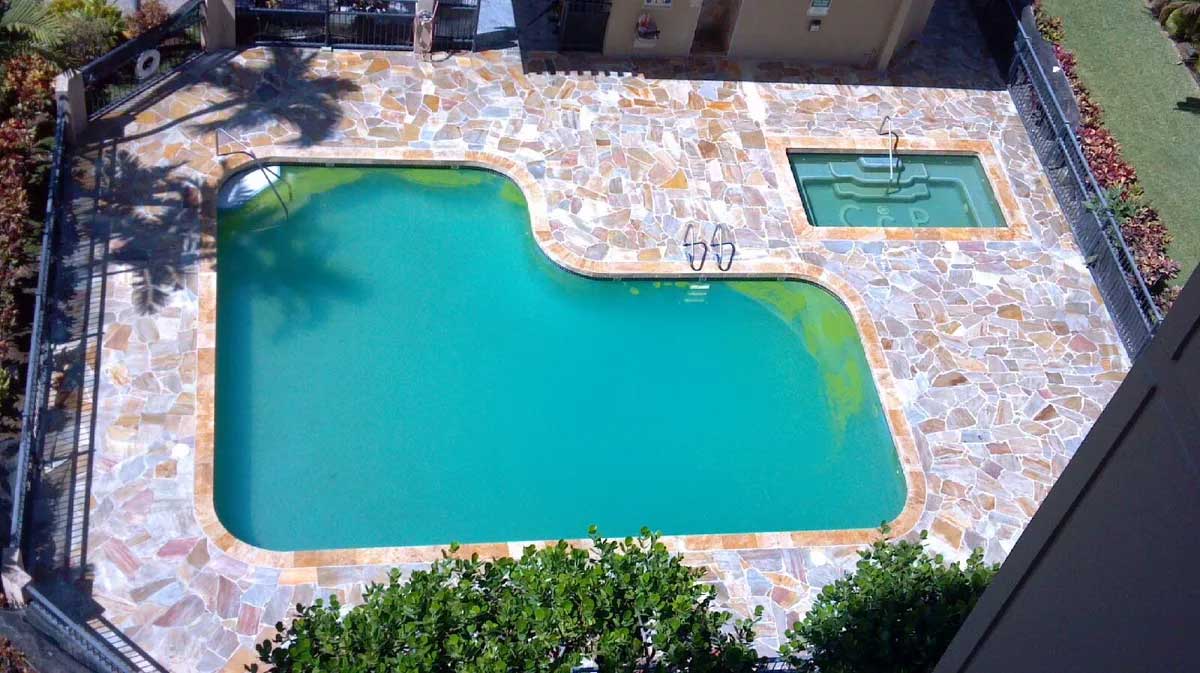 Stunning pool design — Kailua, HI — Jack's Tile & Stone Inc