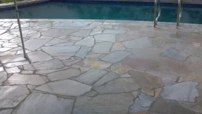 Pool Side — Kailua, HI — Jack's Tile & Stone Inc